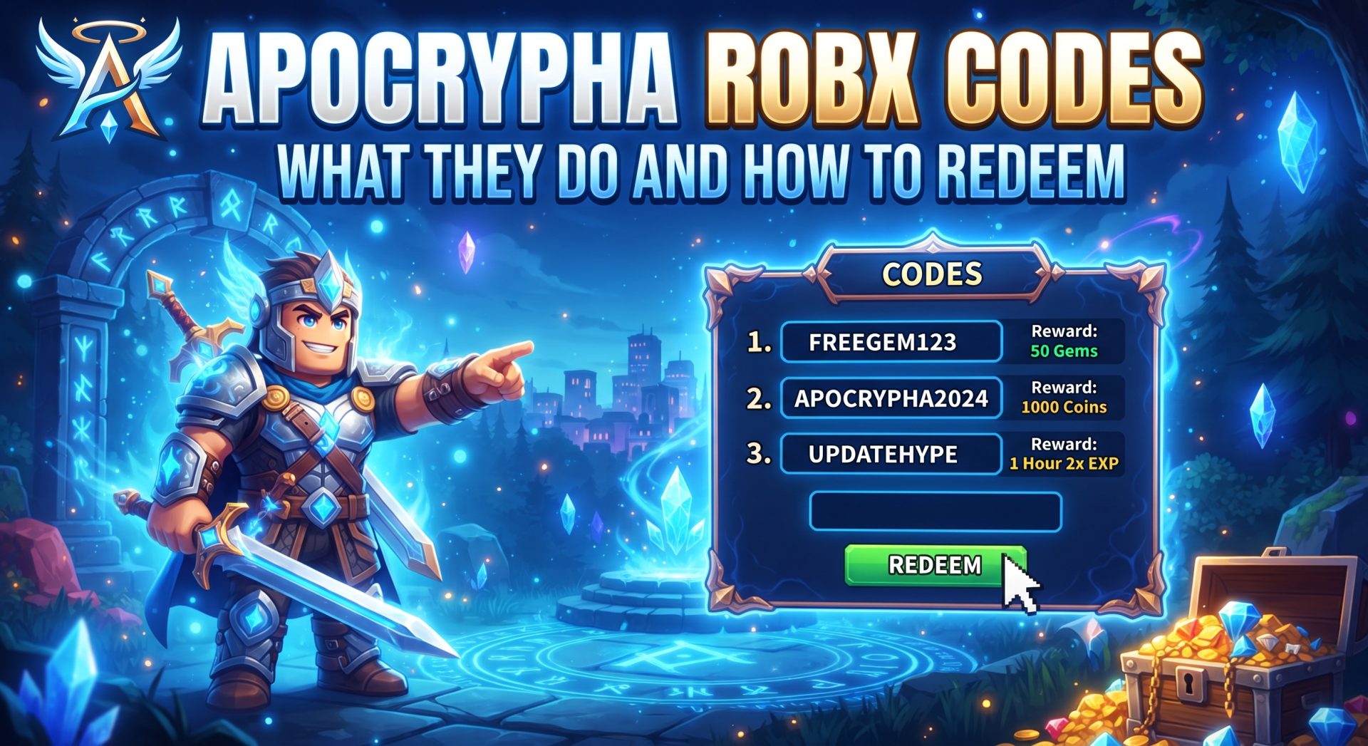 Apocrypha Roblox Codes: What They Do and How to Redeem