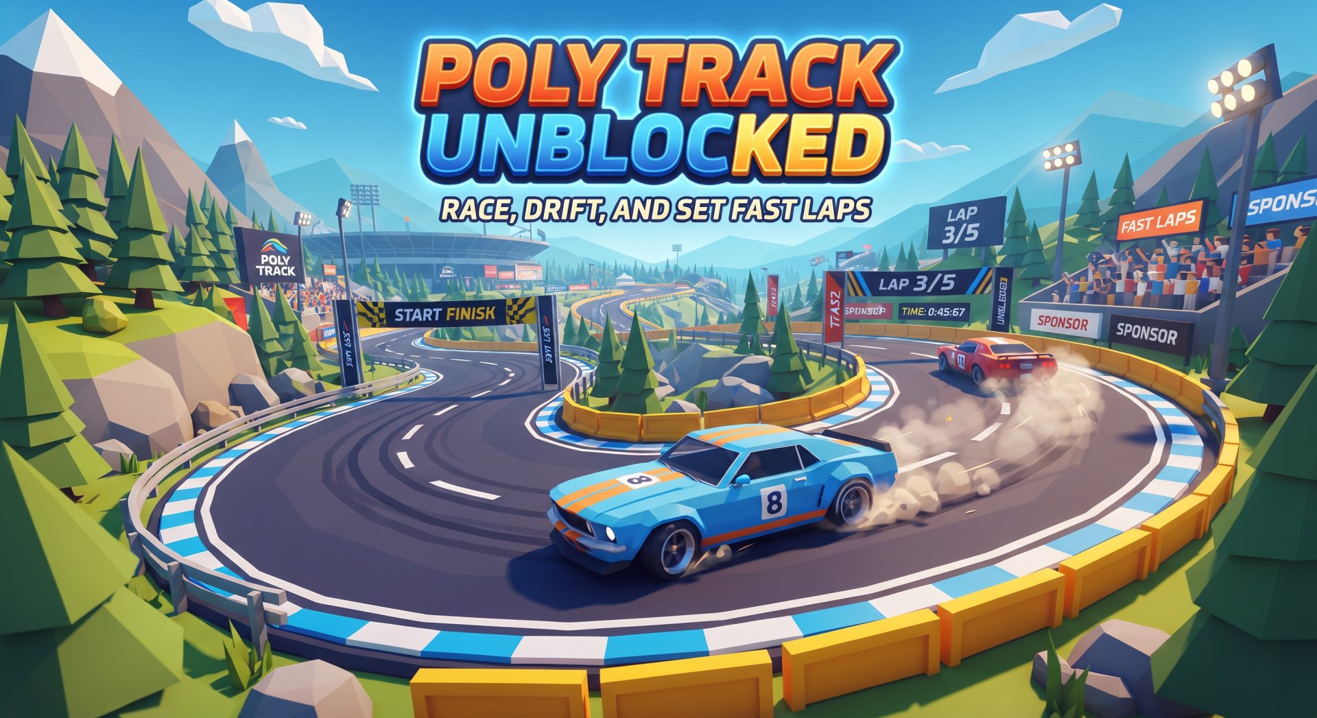 Poly Track Unblocked: Race, Drift, and Set Fast Laps