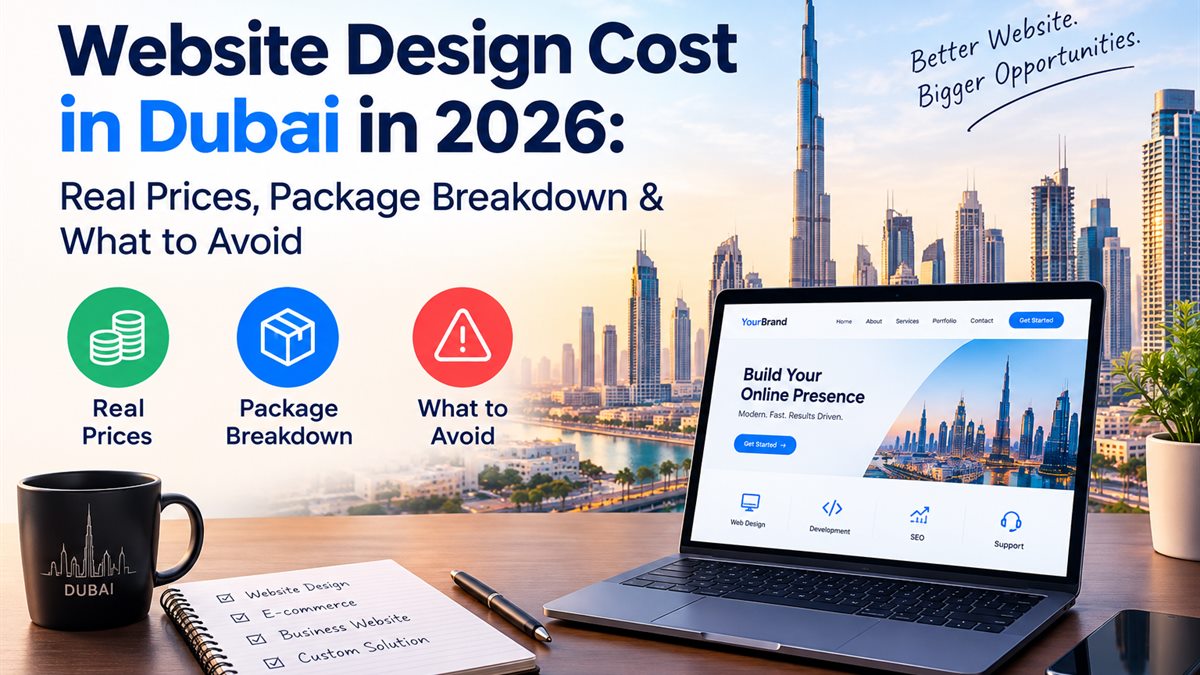 Website Design Cost in Dubai in 2026: Real Prices, Package Breakdown & What to Avoid